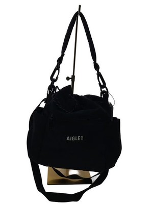 Aigle Nylon Shoulder Bag, Black, ZNHAY70
