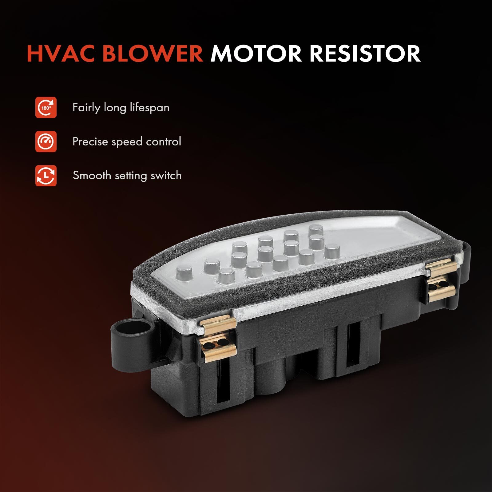 HVAC Heater Blower Motor Resistor Kit for Chevrolet Traverse Buick 2013 ...