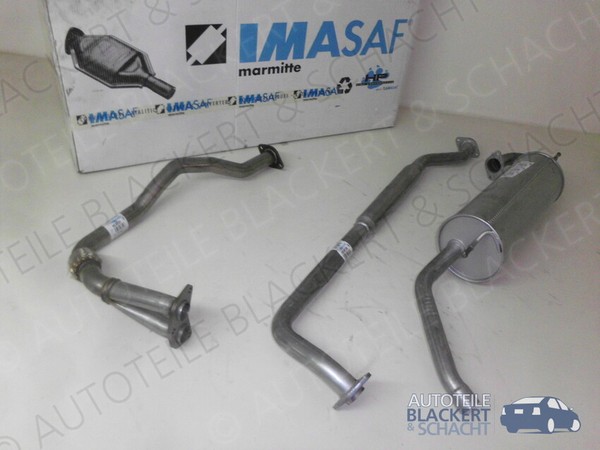 Imasaf Auspuffset für Toyota Rav 4 I+Cabrio 2.0 16V 1994-1996| 3 TüRer-image