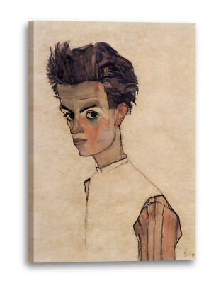 Kunstdruck Egon Schiele - Selbstportrait