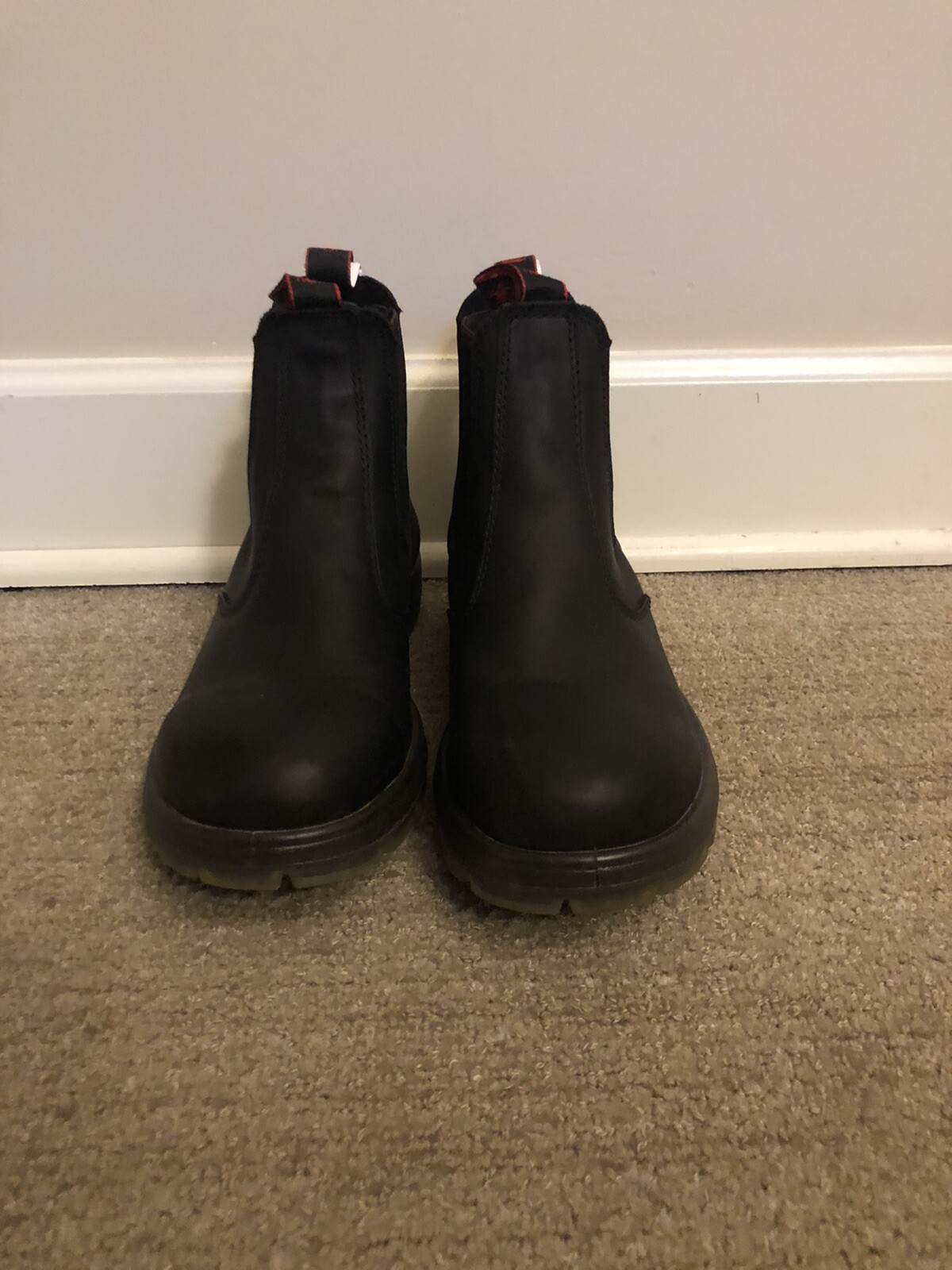 black spider work boots