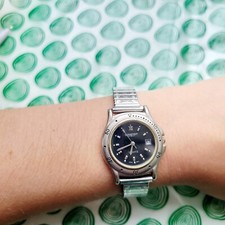 Classic Constant Calendar Roman Numerals Quartz Stretch Watch