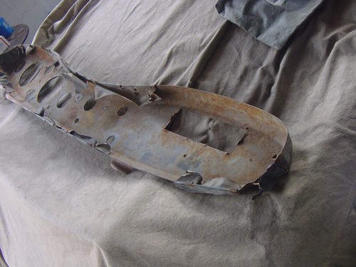 OE Steel Dashboard 1963-76 AUSTI HEALEY SPRITE +MG MIDGET FOR REFINISHING NLA - Picture 7 of 9