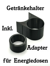 Für Mercedes W204 W207 W212 Cupholder Getränkehalter V1.0 in PETG mit ADAPTER Für Mercedes W204 W207 W212 Cupholder Getränkehalter V1.0 in PETG mit ADAPTER