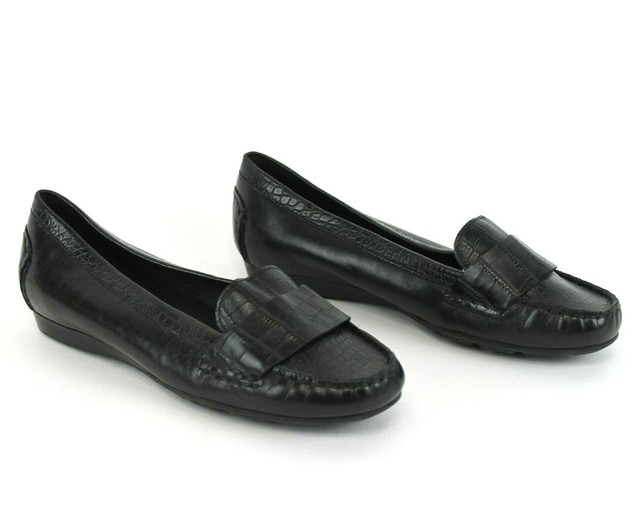 black driving shoes womens