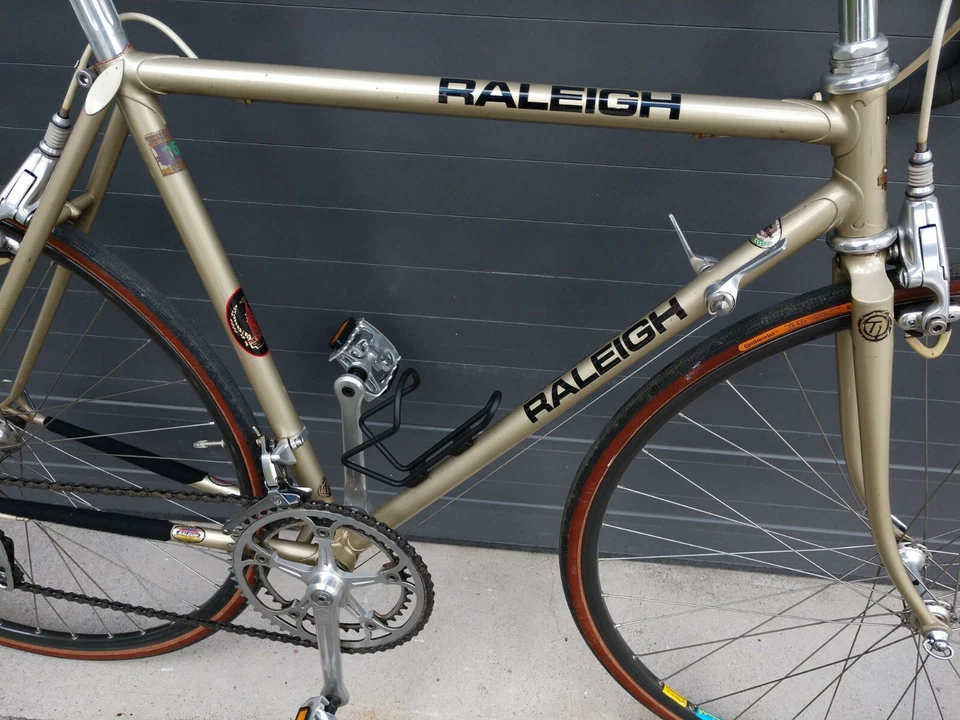Raleigh TI Team SBDU Gold 52cm Rennrad Campagnolo C Record Delta Reynolds 753 - Bild 2 von 4