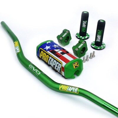 ProTaper Handle Bike Fat Bar Handlebars 1/8'' Grips ATV Quad