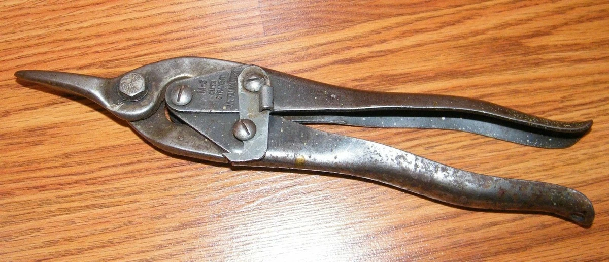 Vintage Style Genuine Metal Master M 3 Cuts Straight Snipping