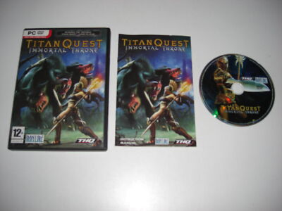 Titan Quest - IMMORTAL THRONE Add-On Erweiterungspack PC DVD Rom SCHNELLER VERSAND
