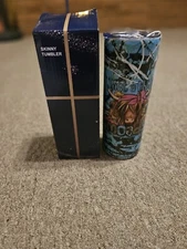 New 20oz "Moody" Tumbler With Epoxy Coat. Slight Flaw As Shown In Photo.