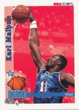 Karl Malone 1992-93 NBA Hoops   #311 Skybox Utah Jazz Basketball Card