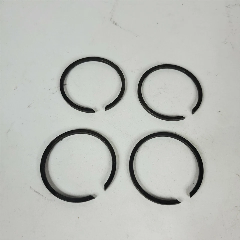 LOTE de 4 anillos de retención de bomba convertidor Chevy Powerglide 50-52 GM 3689768 NOS Foto 2 de 3