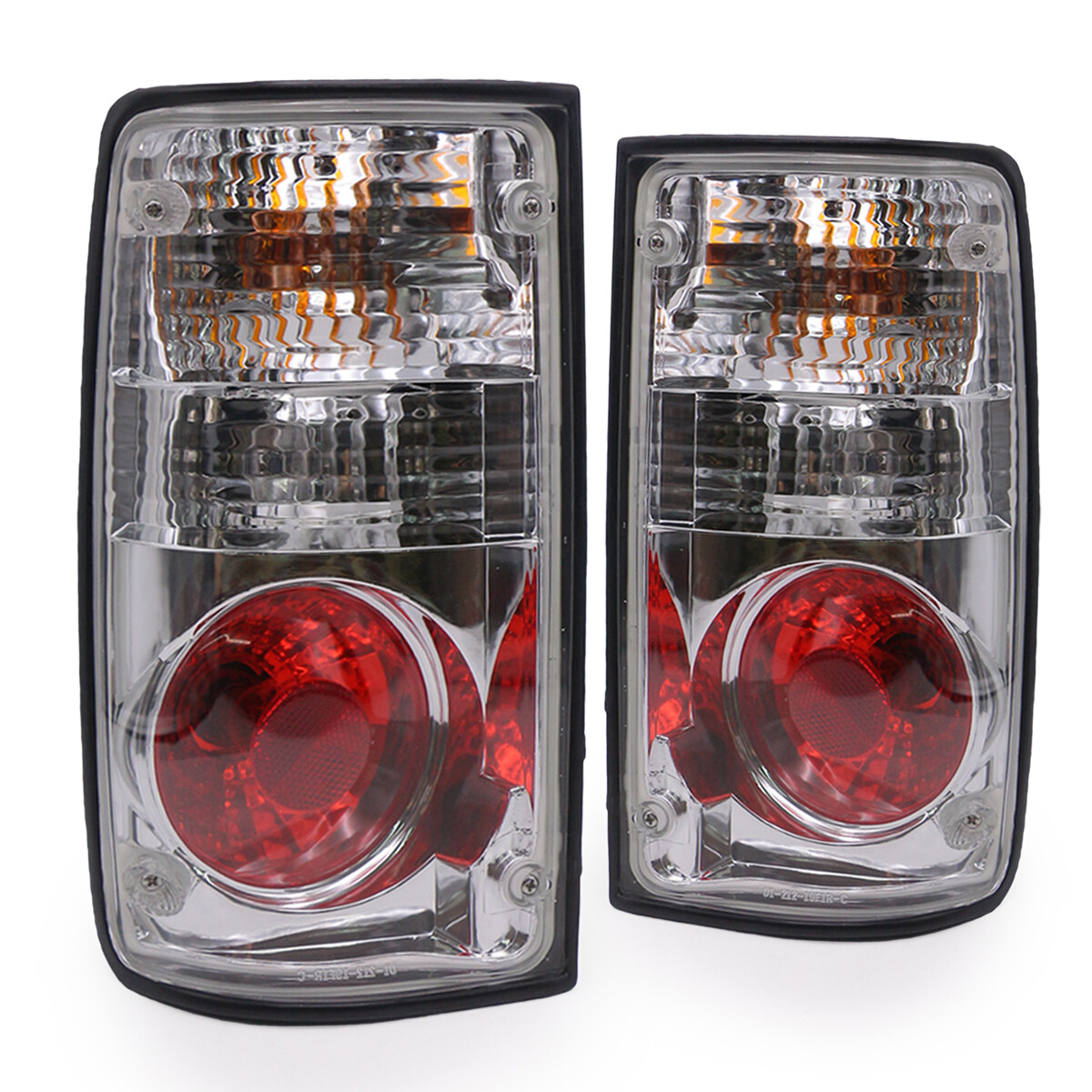 Pair Smoke Len Tail Lamp Rear Light Clear For Toyota Hilux Migthy