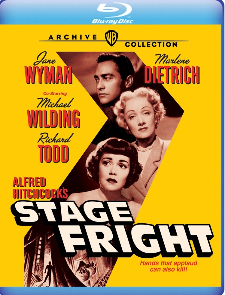 Stage Fright (1950) Blu Ray Warner Archive Marlene Dietrich