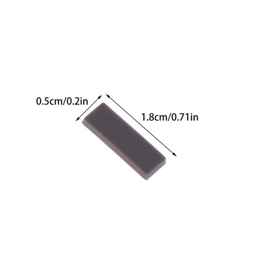 2Pcs Laptop Anti-collision Rubber Foot Pad For Dell Latitude 7400 7300 A Shell - Afbeelding 3 van 10