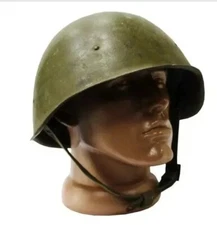Original USSR Military Soviet Army Helmet  СТ - 58 ,Steel Size 2 Russian 