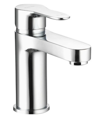 Aqualisa CT.SPT.CH Zentralchromsäule Hahn klein mit Klick Clack Abfall