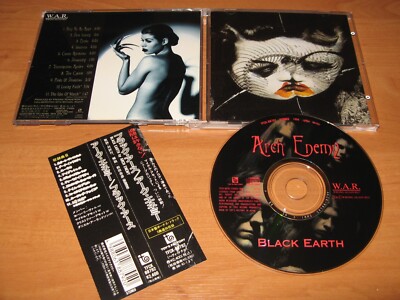 ARCH ENEMY - Black Earth - ORG 1st JAPAN press OOP