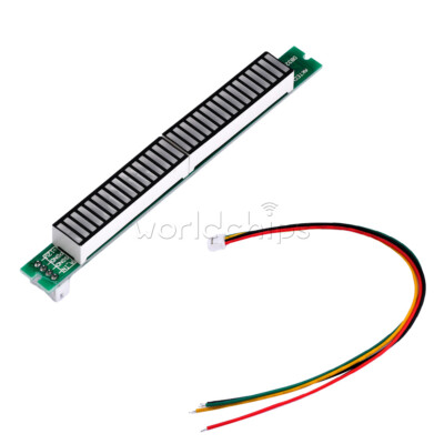 Mono 32 Bit MIC Sound Control Level Indicator LED Music VU Meter Light Spectrum