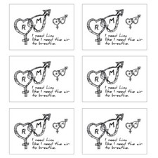 6 Sheets I Need Him Temporary Tattoo Temporary Tattoos Body Tattoo Sticker