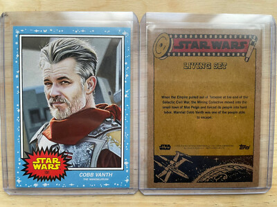 2021 Topps Now Star Wars Living Set The Mandalorian COBB VANTH TIMOTHY OLYPHANT