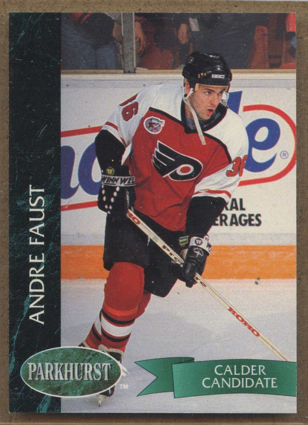 1992-93 Parkhurst #365 Andre Faust Philadelphia Flyers | eBay