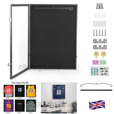 Jersey Frame Shadow Box Display Case Wall Frame UV Protection
