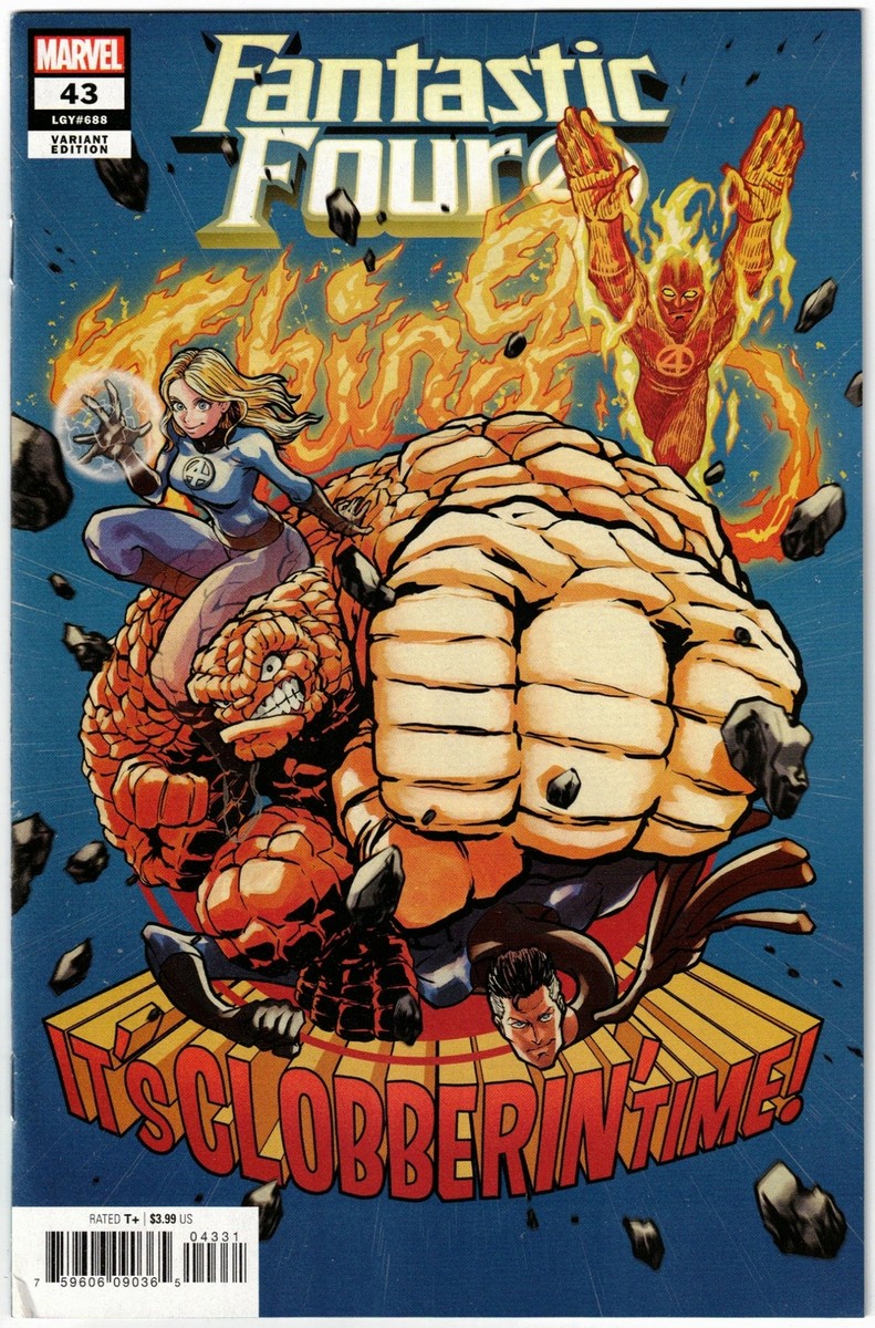 FANTASTIC FOUR #43- 1:25 SUPERLOG VARIANT | eBay