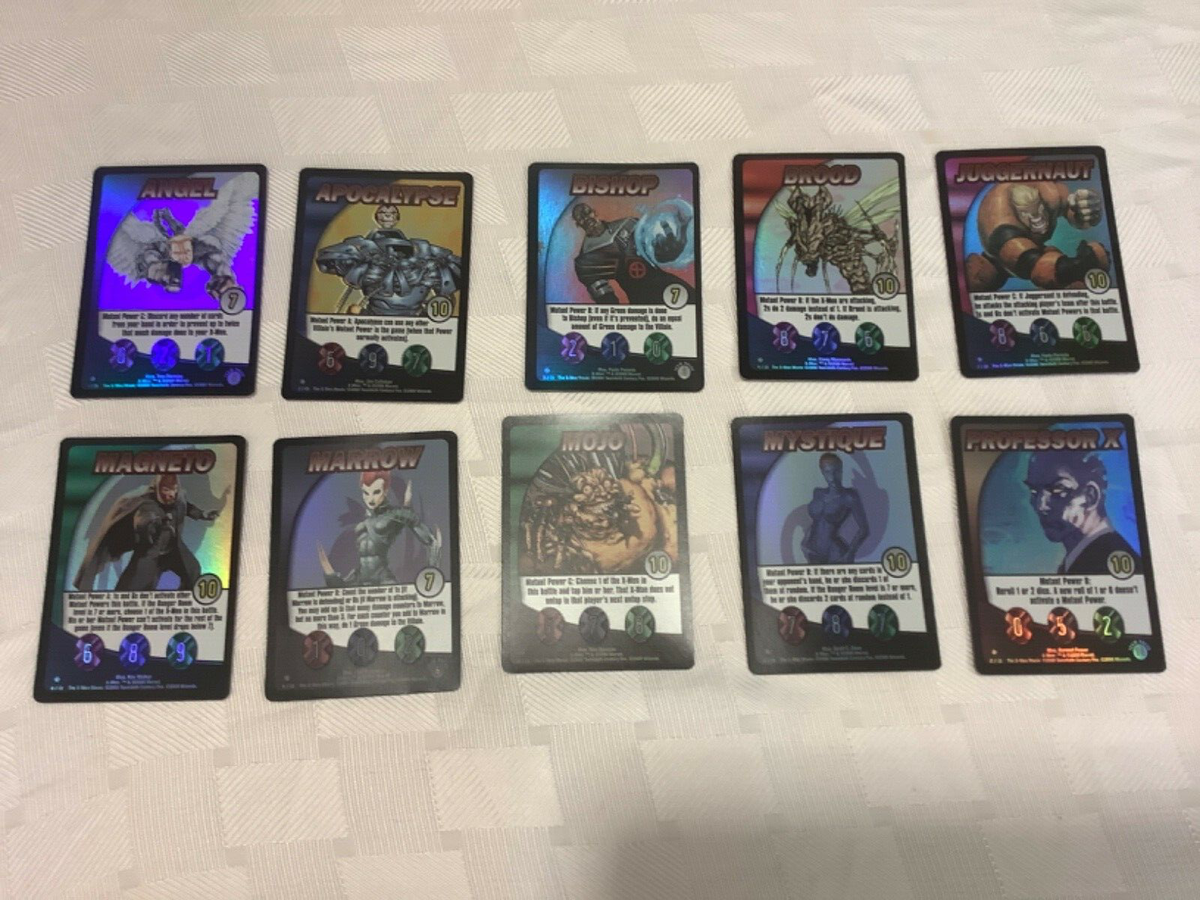 2000 X-Men Wizards of the Coast CCG TCG Card Game Near Set 127/131