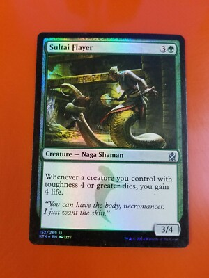1x Sultai Flayer | FOIL | Khans of Tarkir | MTG Magic Cards | eBay 1x Sultai Flayer | FOIL | Khans of Tarkir | MTG Magic Cards | eBay