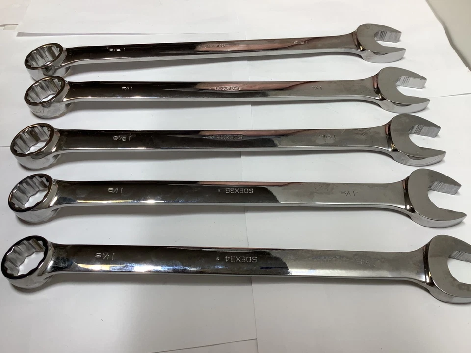 New Snap-on 1 1/16" thru 1 5/16" 12-Point Flank Drive Plus SOEX34 to SOEX42 - Image 4 of 4