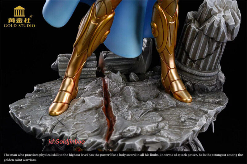 Saint Seiya soul of gold God Cloth Capricorn Shura Resin Statue - Wood –  YesGK