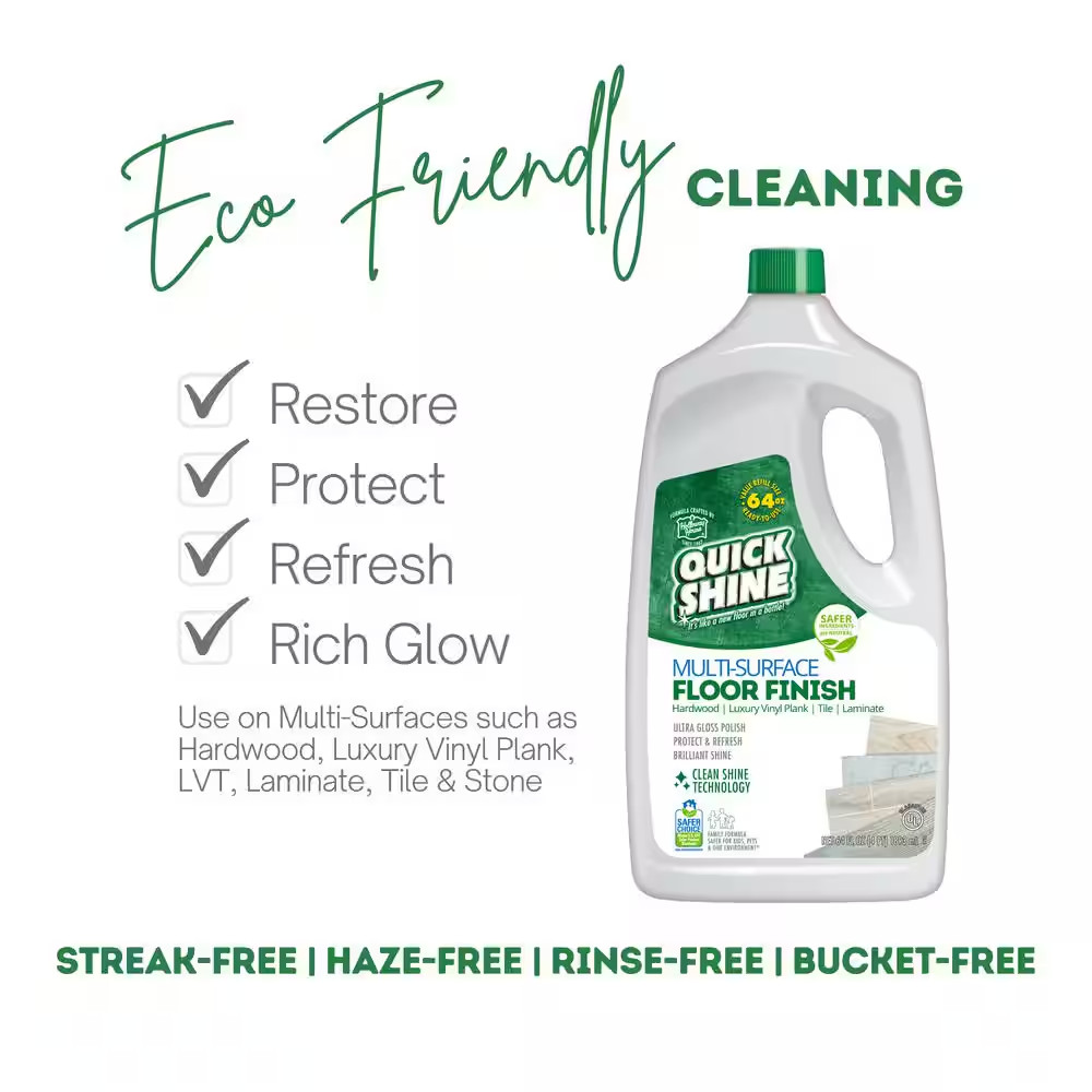 64 Oz. QUICK SHINE Floor Finish