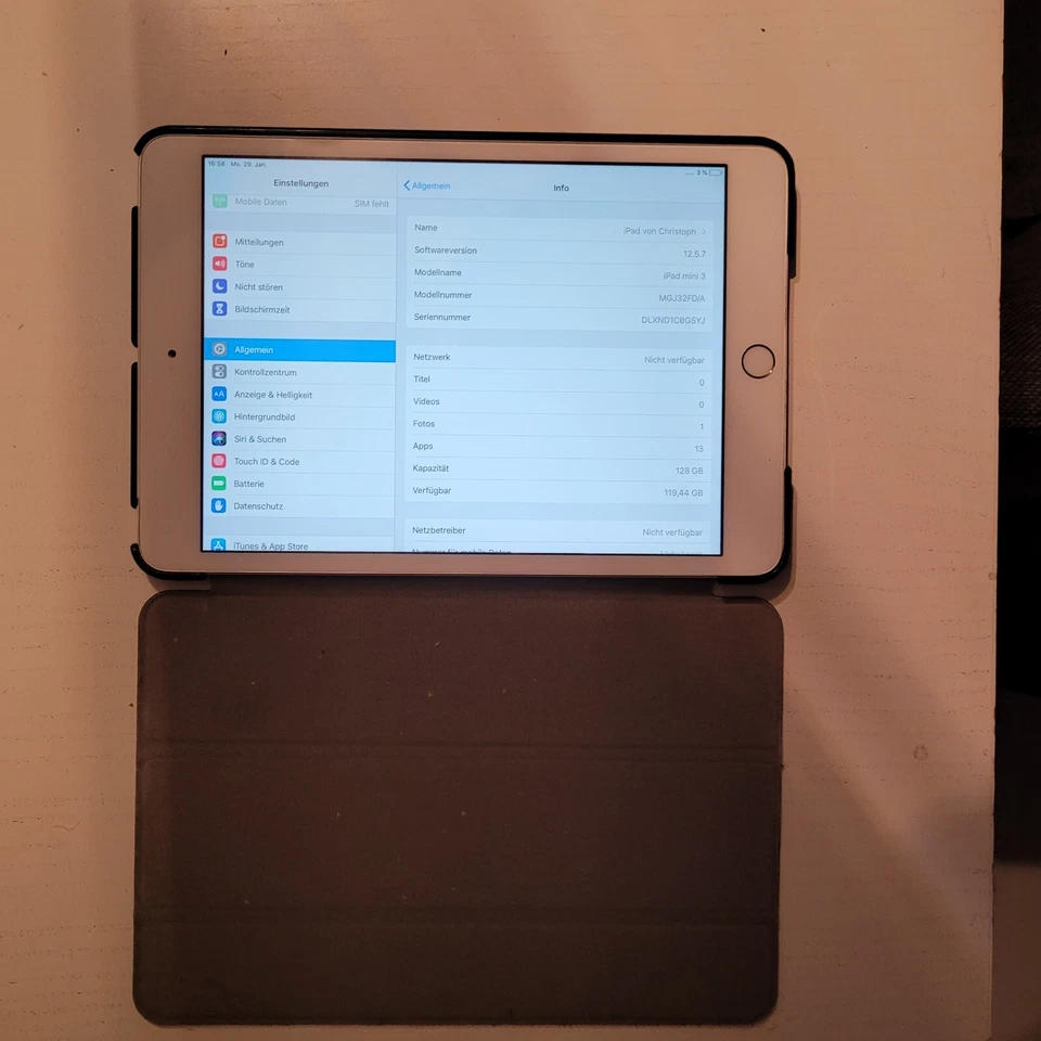 Apple iPad mini 3 · 128GB · Wi-Fi, Foto 4 von 5