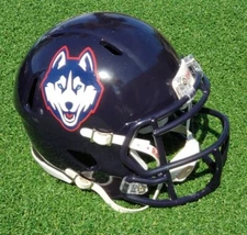 UCONN HUSKIES NAVY FOOTBALL MINI HELMET + OTHER VERSIONS