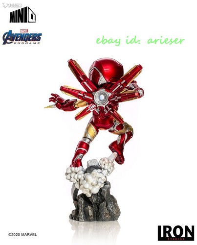 Iron Studios Minico Iron Man Avengers Endgame Statue In Stock New Toys Action - Picture 4 of 8
