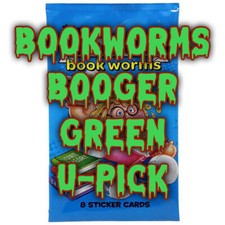 2022 Garbage Pail Kids Bookworms GREEN Parallel Singles Complete Your GPK Set