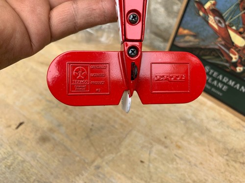 New VTG Wings Of Texaco Die Cast 1931 Stearman Biplane Collector's Edition ERTL - Picture 11 of 16