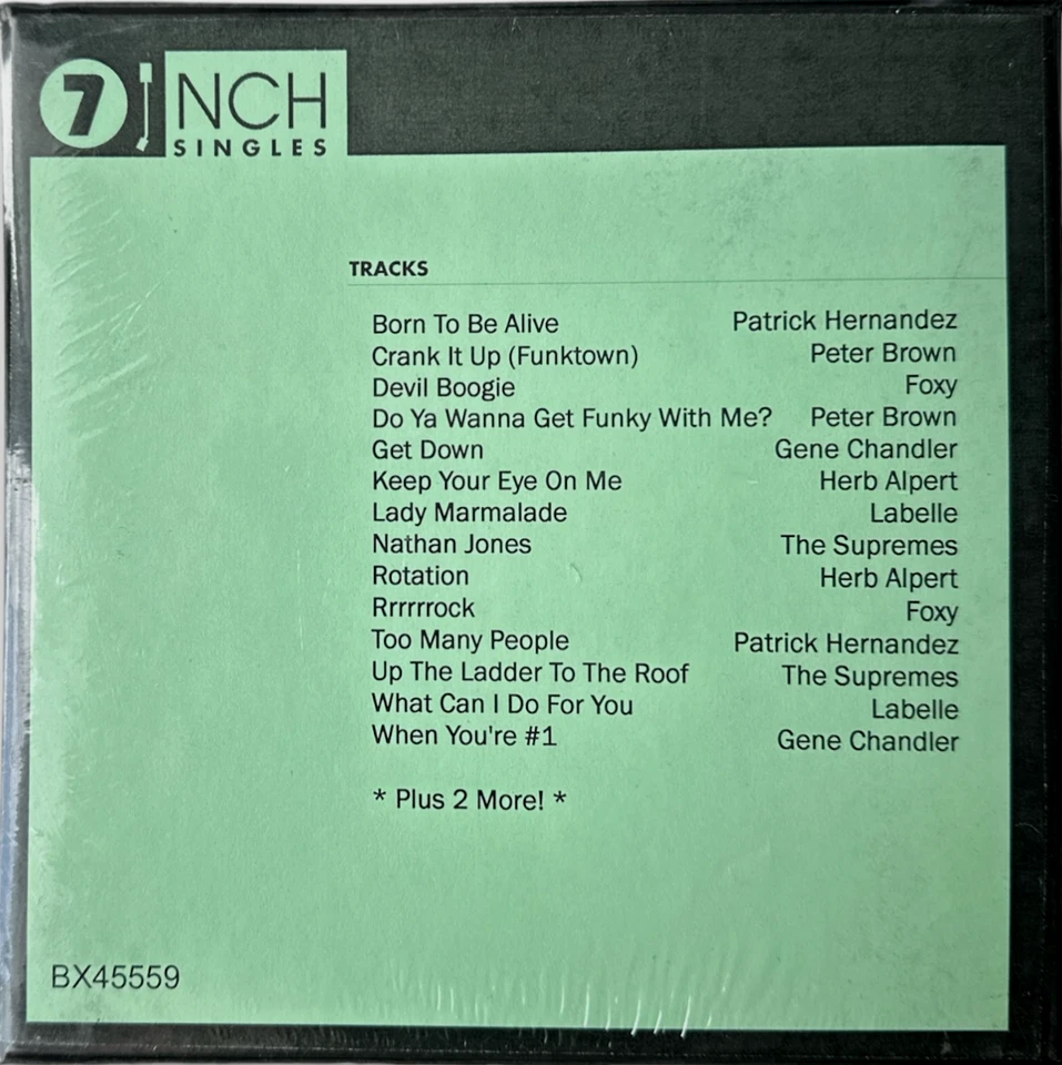 Get Dancin' Vol. 7 -7" Singles Box-Set Disco-Collectables Records (New & Sealed) - Image 2 of 3