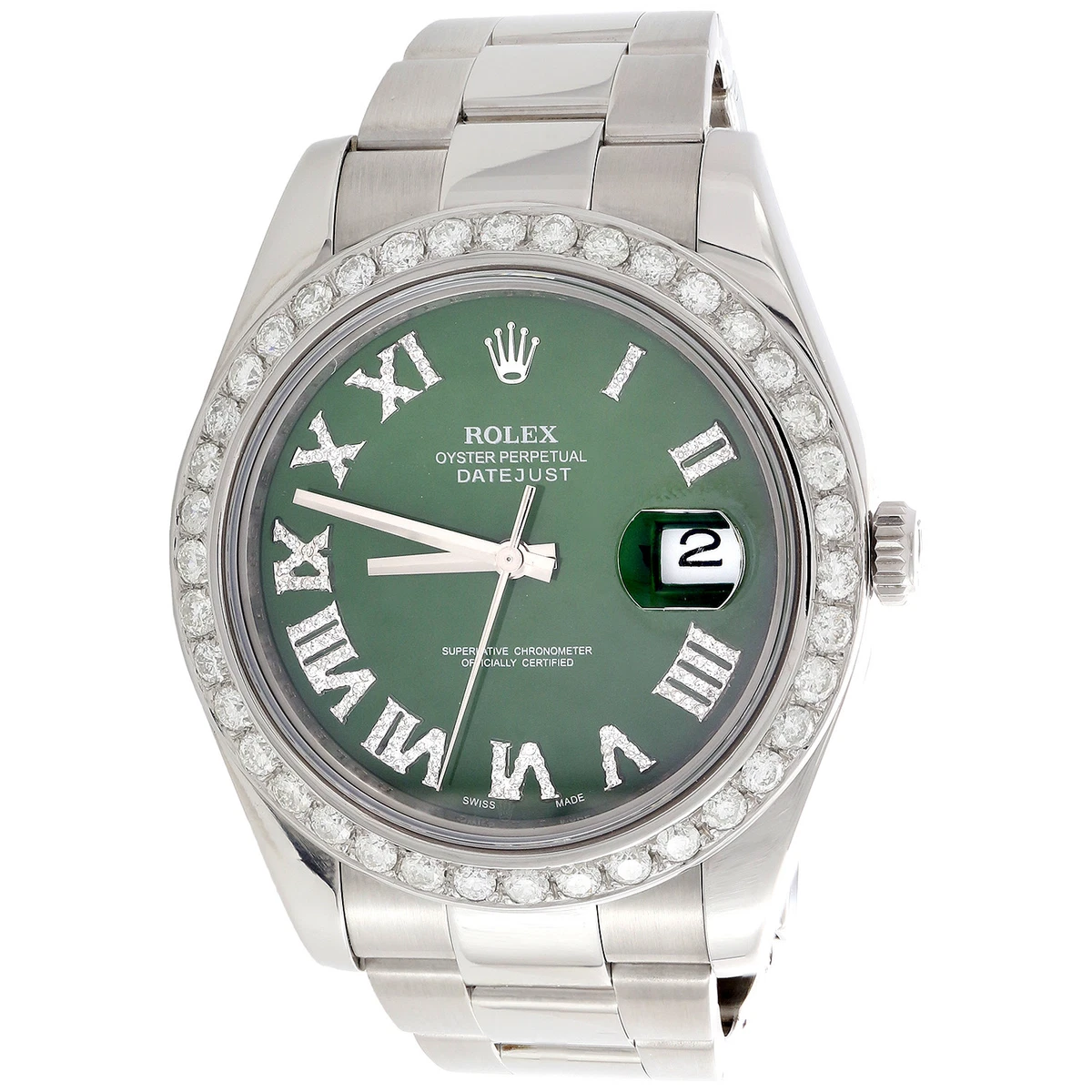 Rolex datejust top ii roman numerals