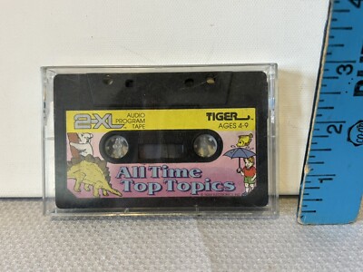 All Time Top Topics For 2-XL Robot Audio Program Cassette Tape 1992 Tiger