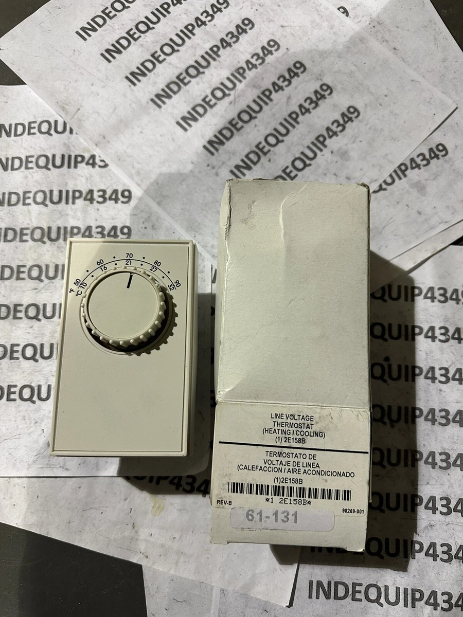 line Voltage Thermostat ( Heating/Cooling) (1) 2E 158B New Open Box Loc  16B3 | eBay