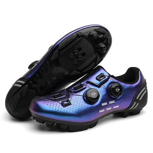 Mtb Cycling Sneaker Man Women Flat Cycling Shoes Self-locking Cleat Shoes - Picture 29 of 44