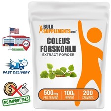 Coleus Forskohlii Extracto de Ra z en Polvo 100g  7.5 Forskolin, 200 Porciones
