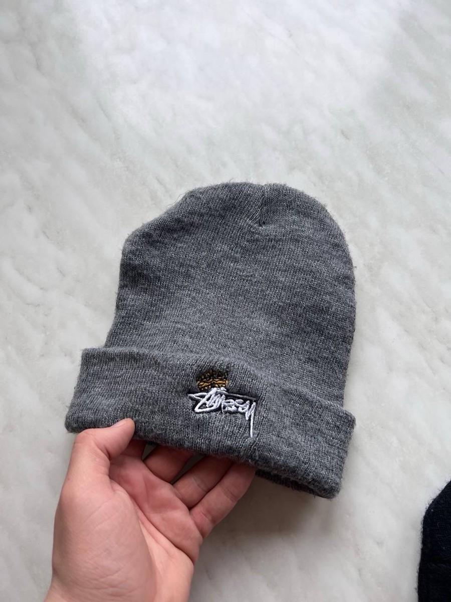 Stussy 90s Crown Logo Vintage Archival Skate Rave Hip Hop Hat Y2K