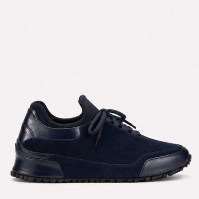 The Hudson Navy Suede Men Sneaker