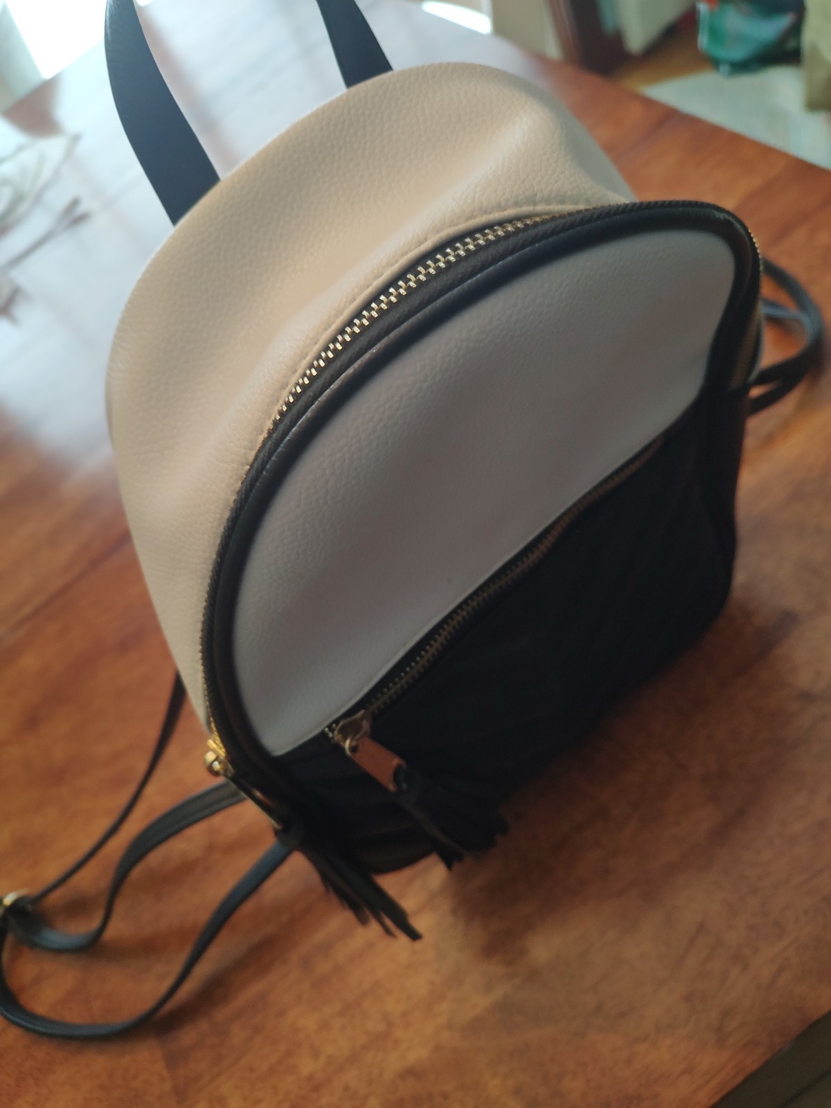 Claire's, Colourblock Small Backpack Crossbody Ba… - image 2