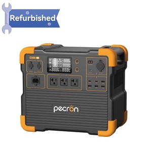 E2400LFP Pecron Portable Power Station 2048Wh 2400W Solar Generator Refurbished