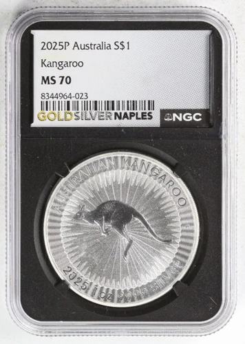 2025P Australia S$1 Kangaroo NGC MS 70