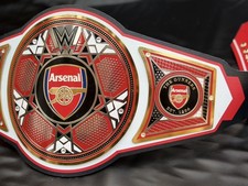 Arsenal Fútbol Legado Campeonato Cinturón Lucha Réplica Título 2mm Latón Nuevo